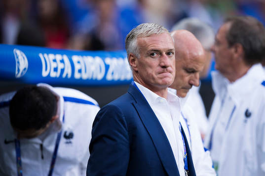 Frankrikes förbundskapten Didier Deschamps