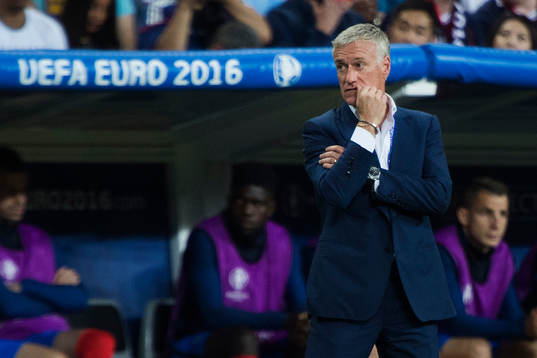 Frankrikes förbundskapten Didier Deschamps