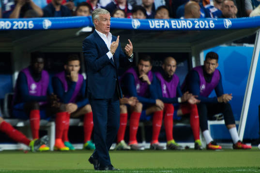 Frankrikes förbundskapten Didier Deschamps