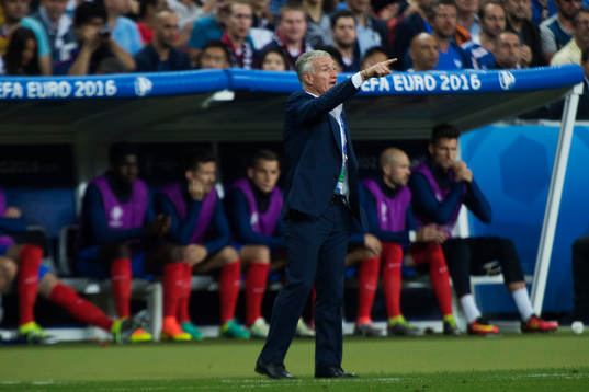 Frankrikes förbundskapten Didier Deschamps