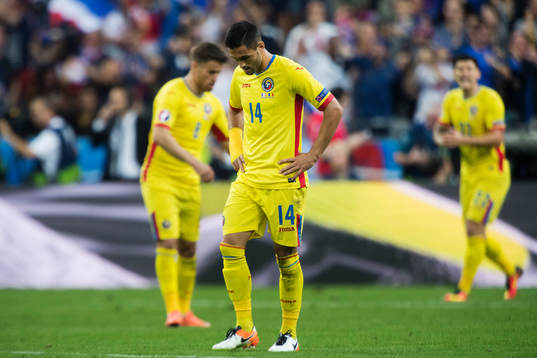 Rumäniens Florin Andone deppar