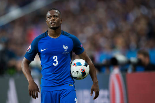Frankrikes Patrice Evra