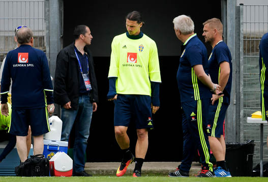 Sveriges Zlatan Ibrahimovic