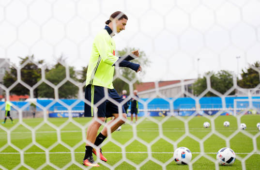 Sveriges Zlatan Ibrahimovic