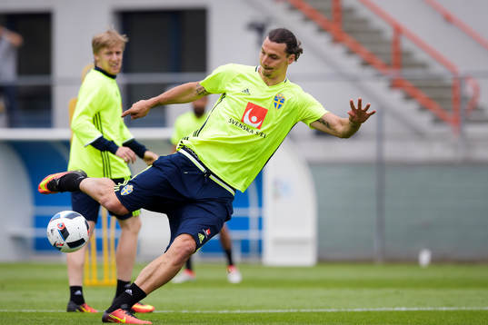 Sveriges Zlatan Ibrahimovic