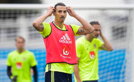 Sveriges Zlatan Ibrahimovic