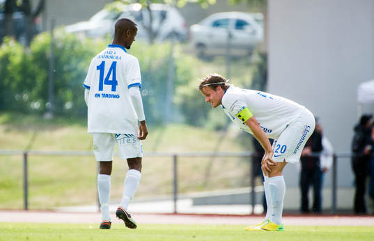 Akropolis Eyasu Alemayehu och Felix Pettersson deppar