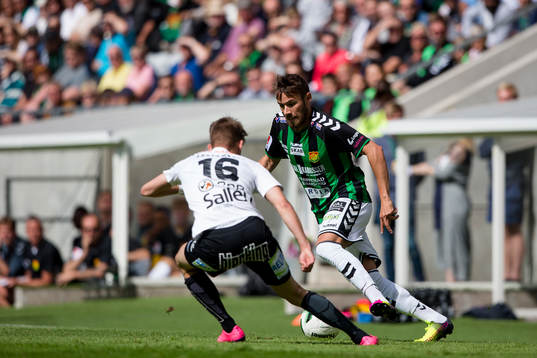 Sirius Johan Andersson mot GAIS Malkolm Moenza