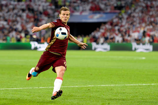 Rysslands Aleksandr Kokorin