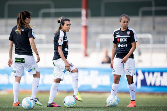 Rosengårds Marta Viera Da Silva och Lieke Martens