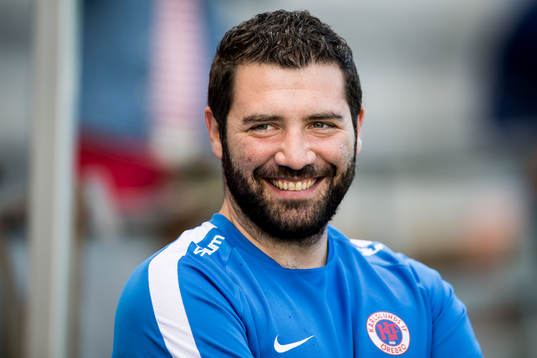 Örebros tränare Giorgos Papachristou