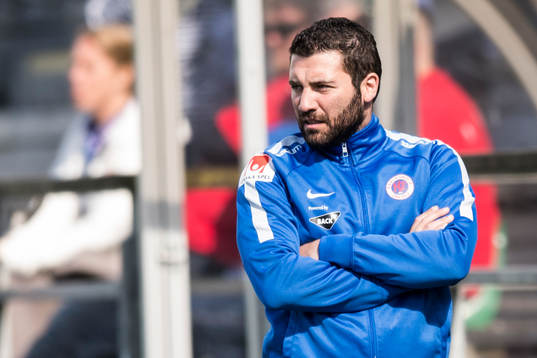 Örebros tränare Giorgos Papachristou