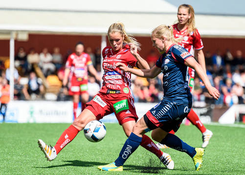 Piteås Ronja Aronsson och Linköpings Jonna Andersson