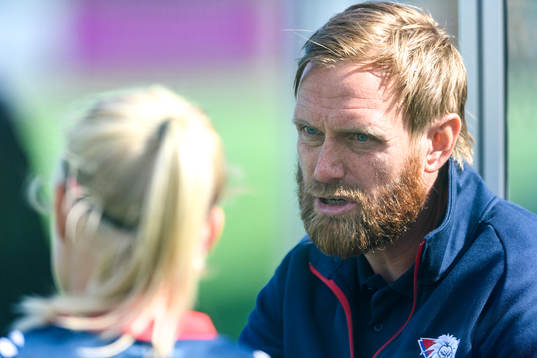 Linköpings tränare Martin Sjögren