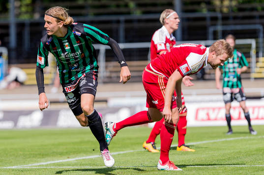 Varbergs Joakim Lindner jublar