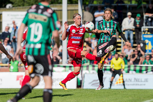 Degerfors Hampus Zackrisson och Varbergs Joakim Lindner