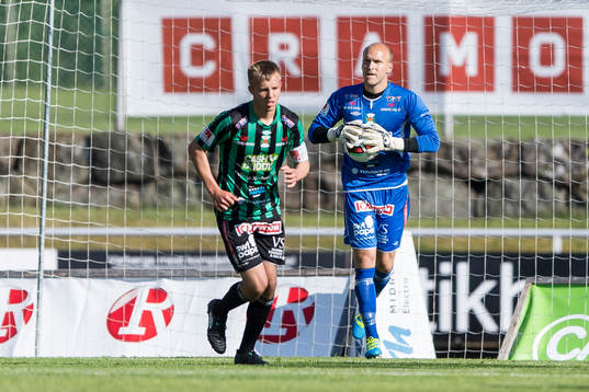 Varbergs målvakt Peter Dahlberg