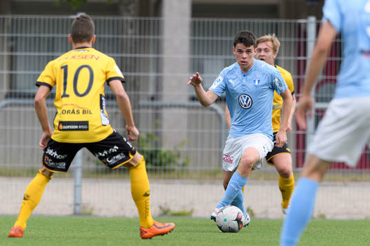 under en fotbollsmatch i U19 allsvenskan mellan Elfsborg