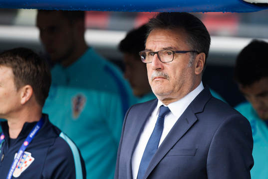 Kroatiens förbundskapten Ante Cacic