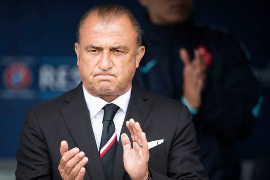 Turkiets förbundskapten Fatih Terim