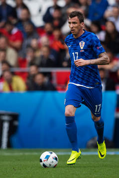 Kroatiens Mario Mandzukic