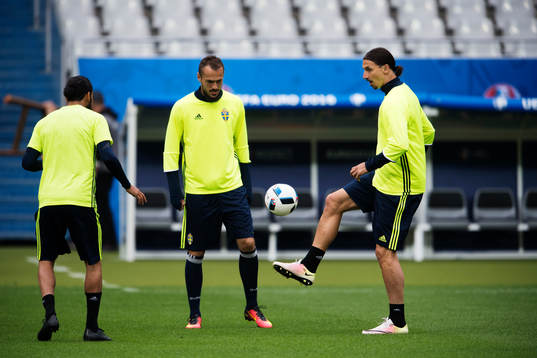 Erkan Zengin, Emir Kujovic och Zlatan Ibrahimovic