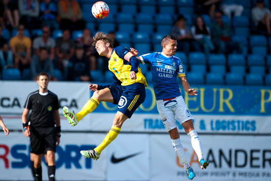Trelleborgs Kristian Haynes i nickduell mot Ängelholms