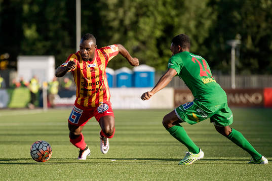 Syrianskas Success Nwousu och Dalkurds Heradi Rashidi