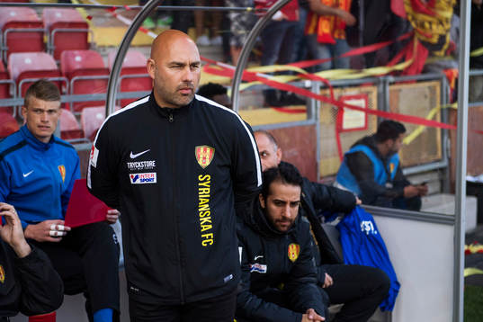 Syrianskas tränare Konstantinos Katsoulakis