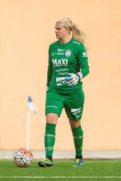 Eskilstunas målvakt Emelie Lundberg