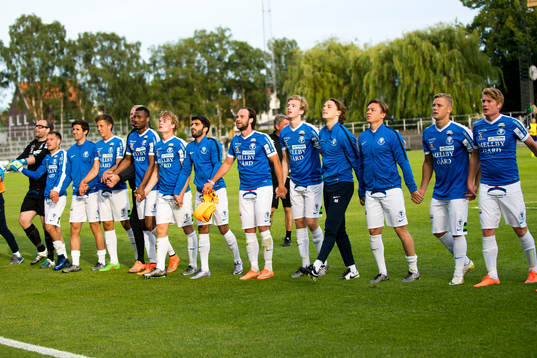 Trelleborgs spelare tackar