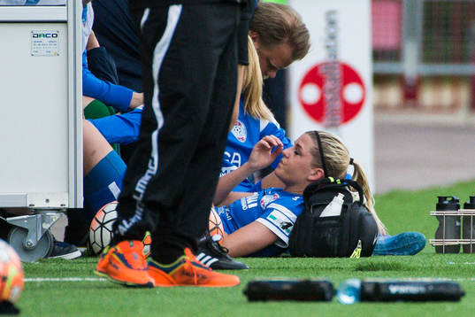 Eskilstunas Olivia Schough får vård