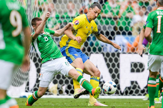 Sveriges Zlatan Ibrahimovic