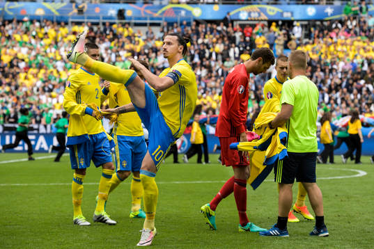 Sveriges Zlatan Ibrahimovic