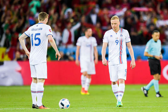 Islands Kolbeinn Sigthorsson och  Kolbeinn Sigthorsson