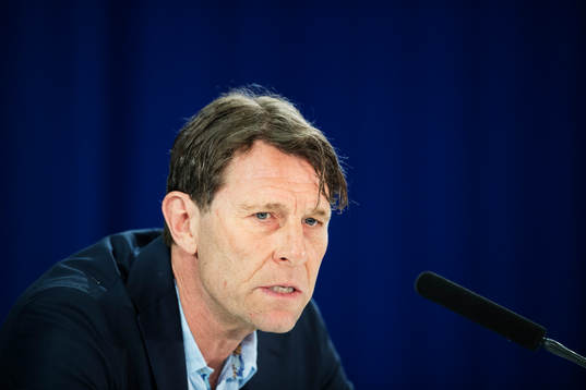 Håkan Ericson, förbundskapten för OS-laget i fotboll,
