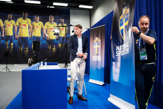 Håkan Ericson, förbundskapten för OS-laget i fotboll