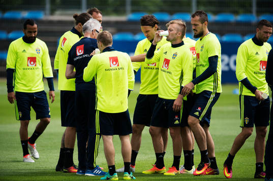 Albin Ekdal, Sebastian Larsson, Emir Kujovic och Marcus