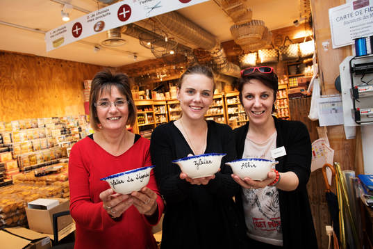 Francoise Guéno, Mégane Jorioz och Nathalie Gergauel