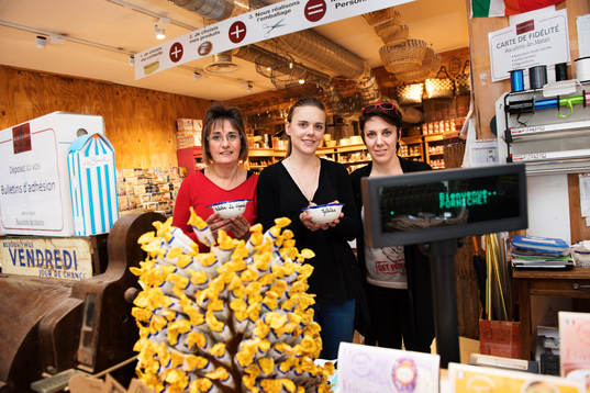 Francoise Guéno, Mégane Jorioz och Nathalie Gergauel
