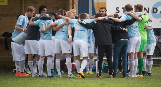 Uppladdning i matchen i DM mellan Tågarp och IFK