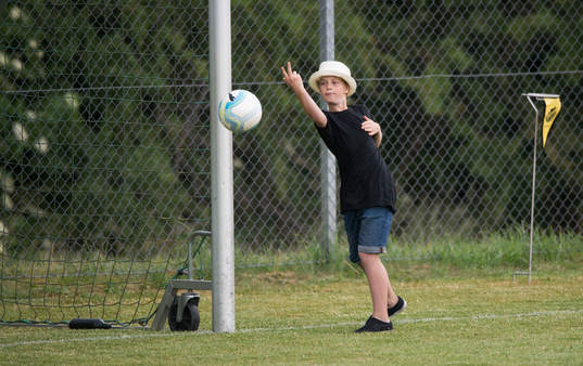 Bollkalle i matchen i DM mellan Tågarp och IFK Hässleholm