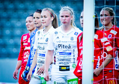 Örebros målvakt Carola Söberg