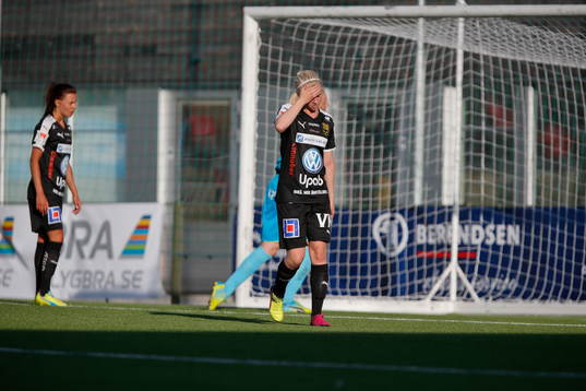 Umeås Jenny Hjolman deppar