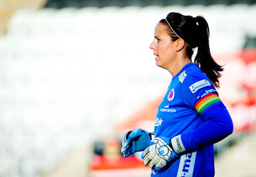 Örebros målvakt Carola Söberg