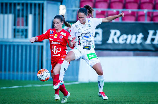 Örebros Hanne Gråhns och Piteås Felicia Karlsson