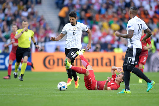 Tysklands Sami Khedira