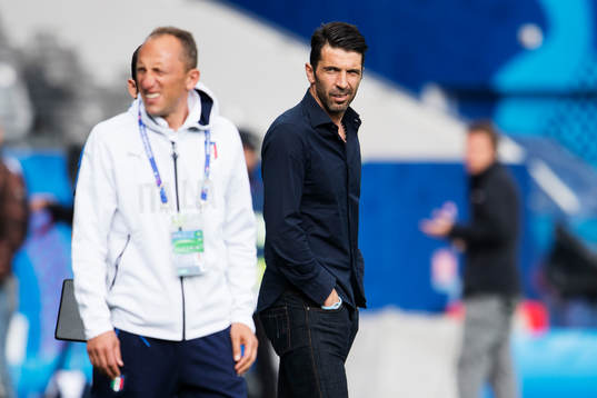 Målvakten Gianluigi Buffon på Italiens fotbollslandslags