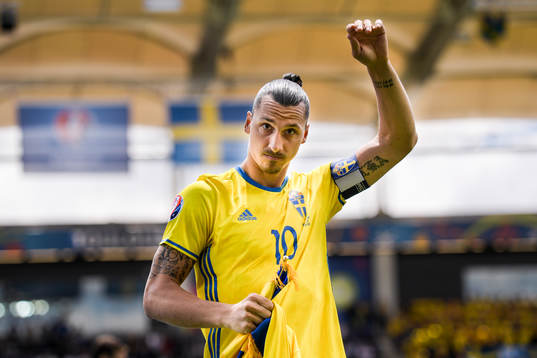 Sveriges Zlatan Ibrahimovic