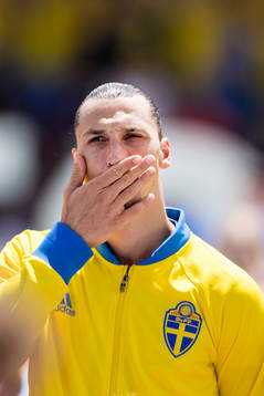 Sveriges Zlatan Ibrahimovic